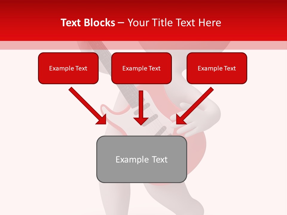 Isolated Little Singer PowerPoint Template