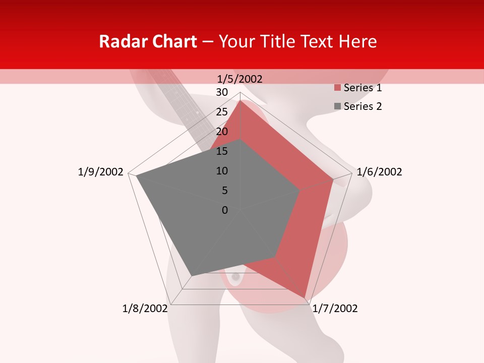 Isolated Little Singer PowerPoint Template