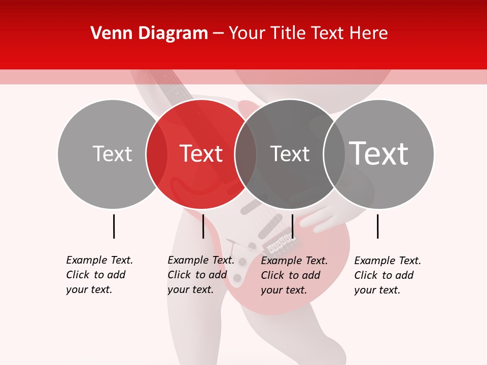 Isolated Little Singer PowerPoint Template