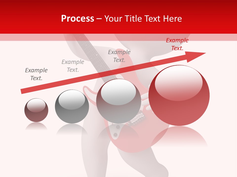 Isolated Little Singer PowerPoint Template