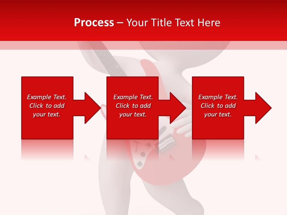 Isolated Little Singer PowerPoint Template