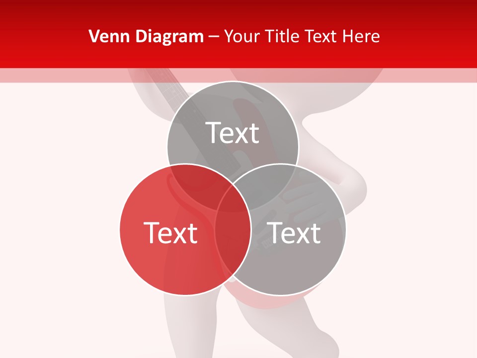 Isolated Little Singer PowerPoint Template