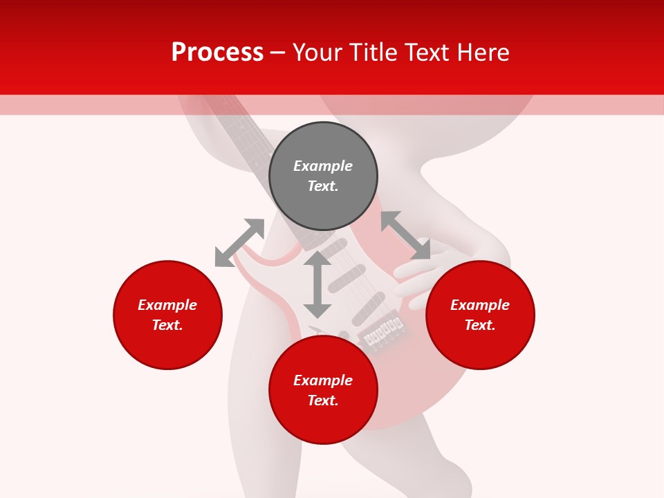 Isolated Little Singer PowerPoint Template