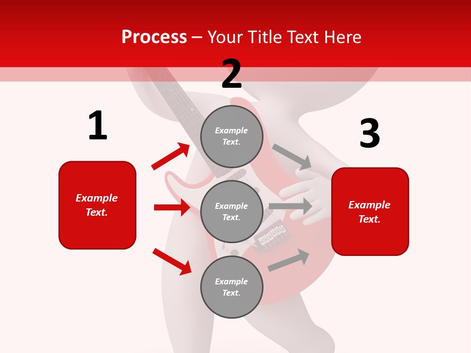 Isolated Little Singer PowerPoint Template