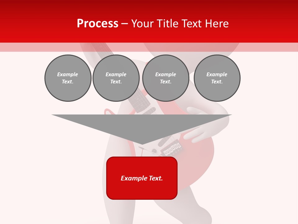 Isolated Little Singer PowerPoint Template