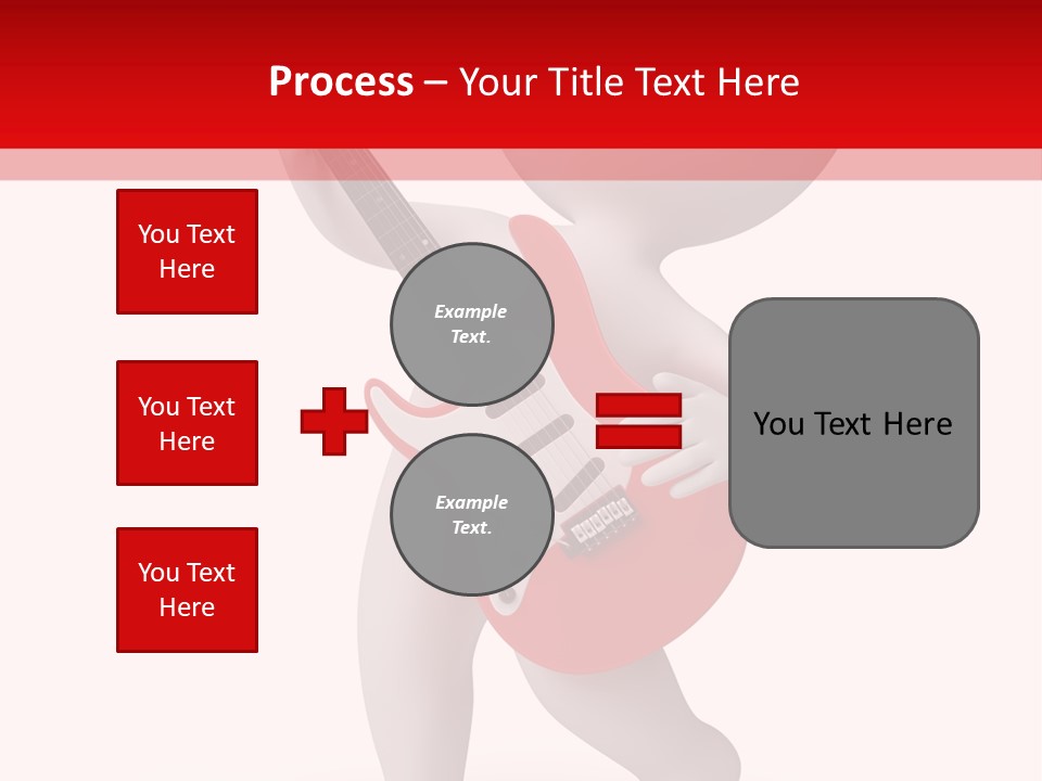 Isolated Little Singer PowerPoint Template
