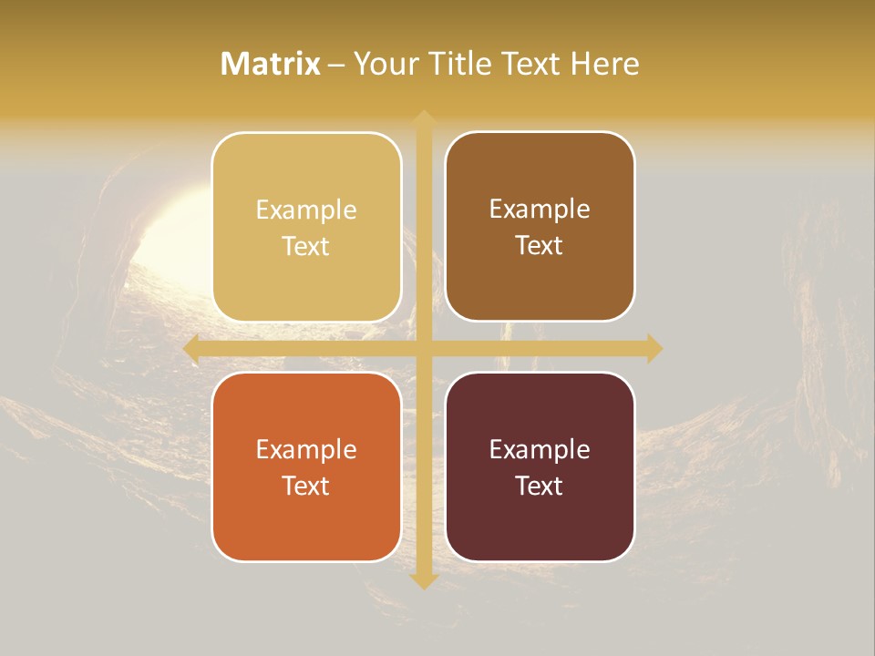 Person Autumn Serenity PowerPoint Template