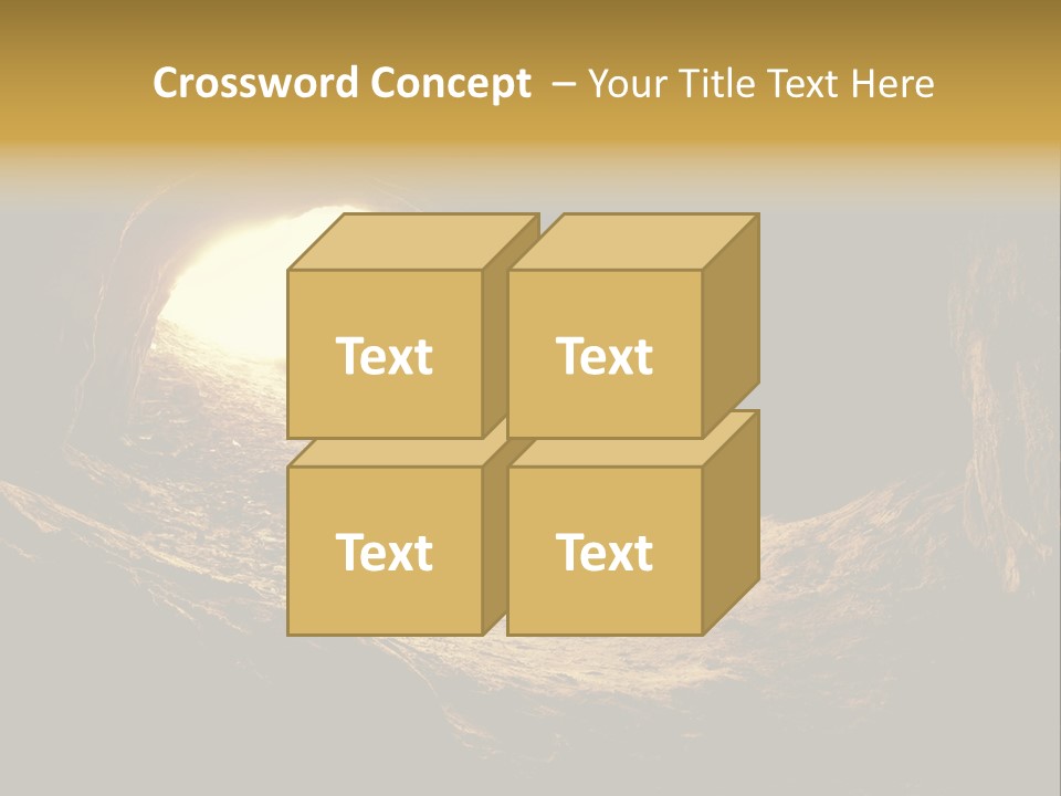 Person Autumn Serenity PowerPoint Template