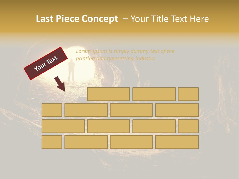 Person Autumn Serenity PowerPoint Template