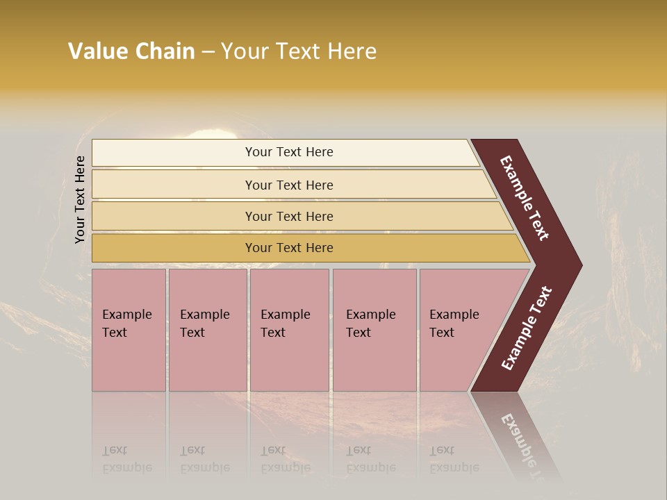 Person Autumn Serenity PowerPoint Template