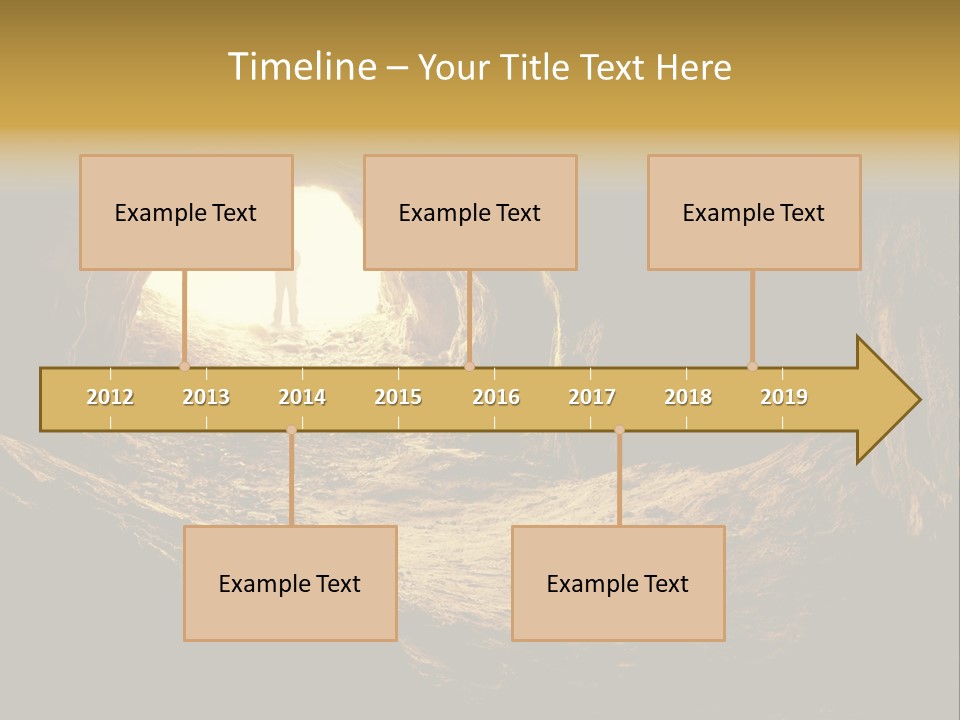 Person Autumn Serenity PowerPoint Template
