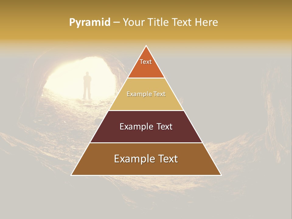 Person Autumn Serenity PowerPoint Template