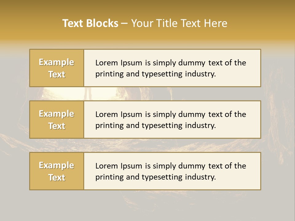 Person Autumn Serenity PowerPoint Template