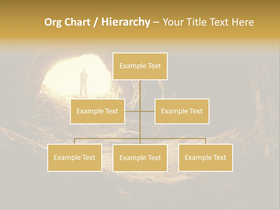 Person Autumn Serenity PowerPoint Template