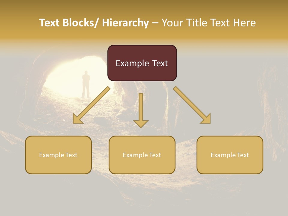 Person Autumn Serenity PowerPoint Template
