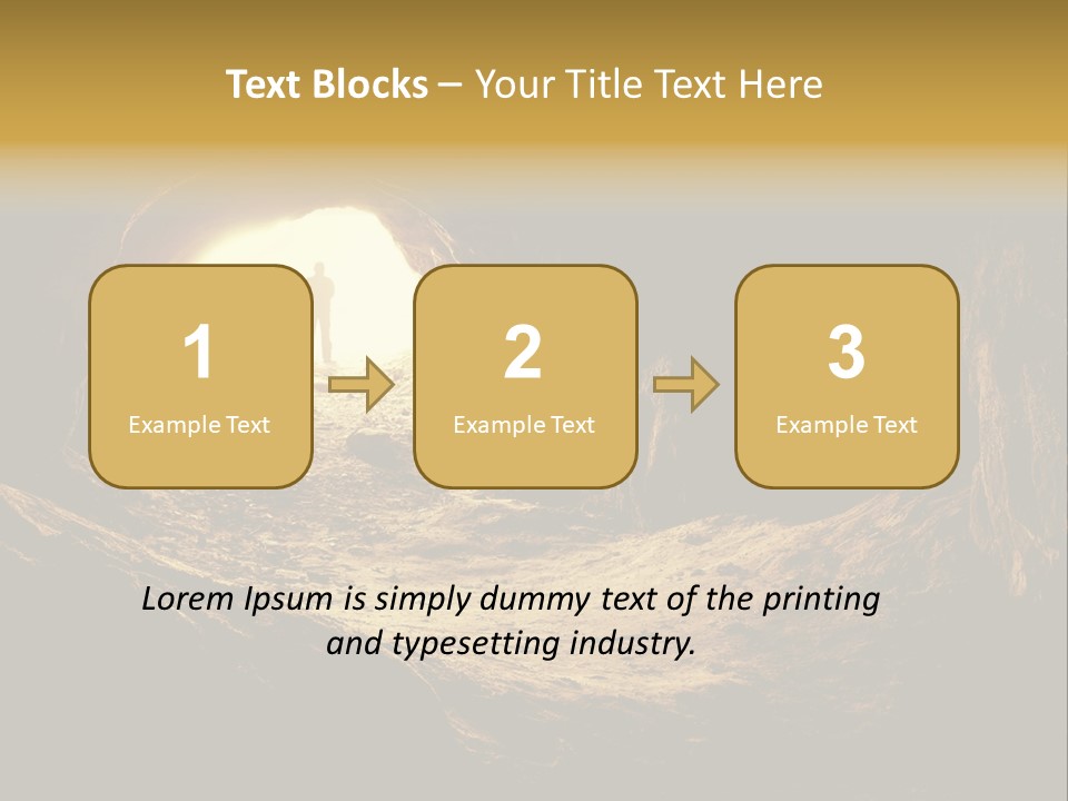 Person Autumn Serenity PowerPoint Template