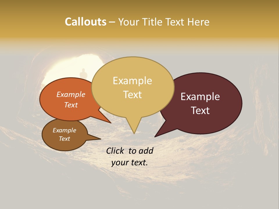 Person Autumn Serenity PowerPoint Template