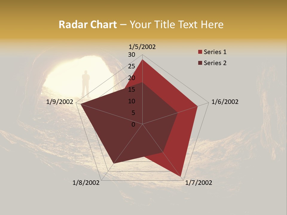 Person Autumn Serenity PowerPoint Template