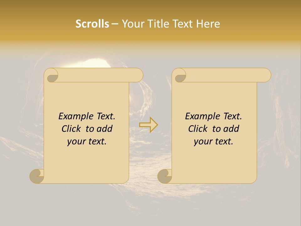 Person Autumn Serenity PowerPoint Template