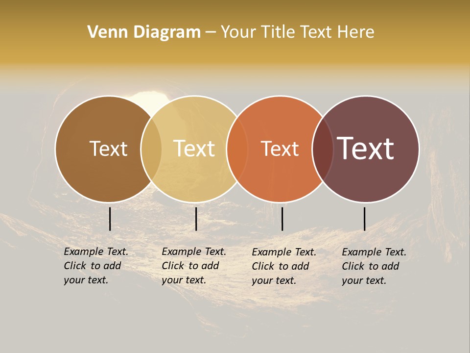 Person Autumn Serenity PowerPoint Template