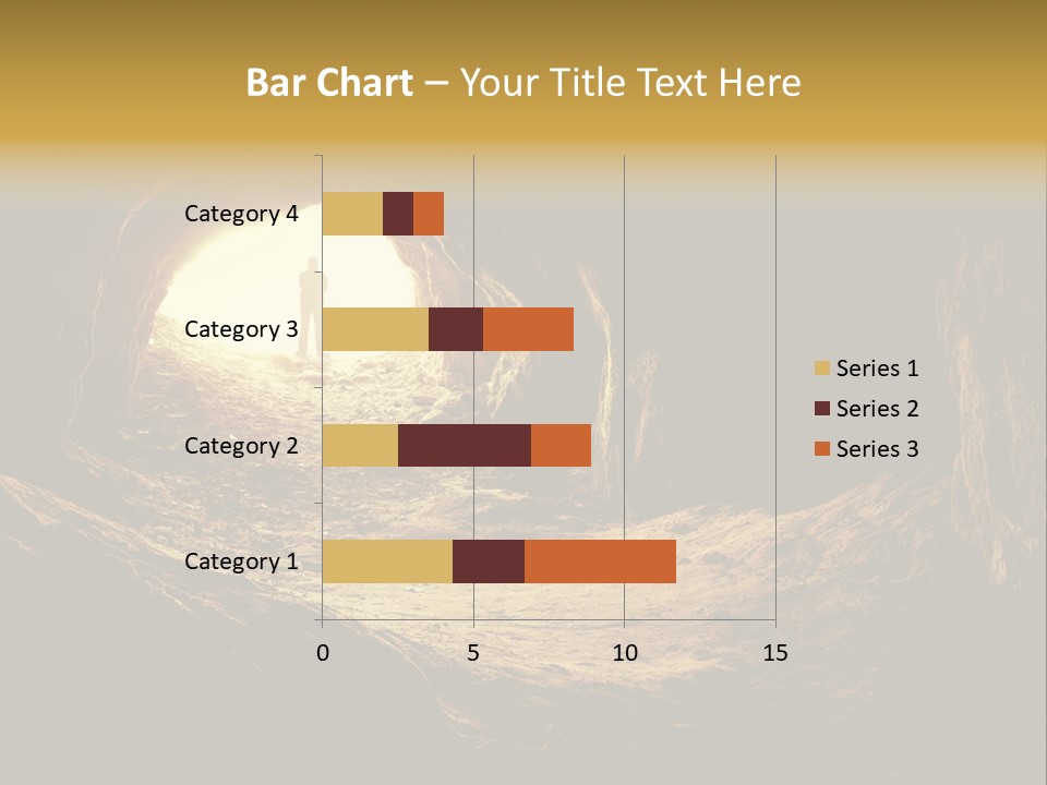 Person Autumn Serenity PowerPoint Template