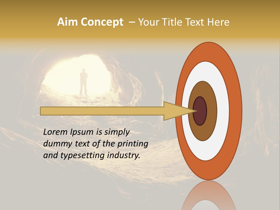 Person Autumn Serenity PowerPoint Template