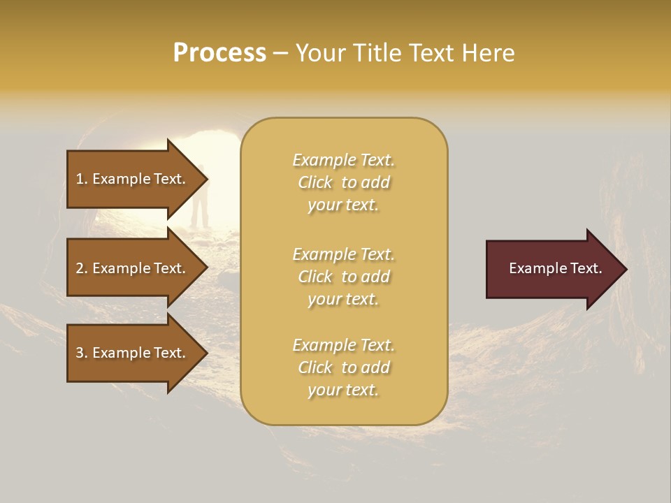 Person Autumn Serenity PowerPoint Template