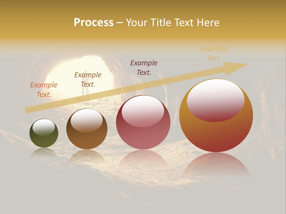 Person Autumn Serenity PowerPoint Template