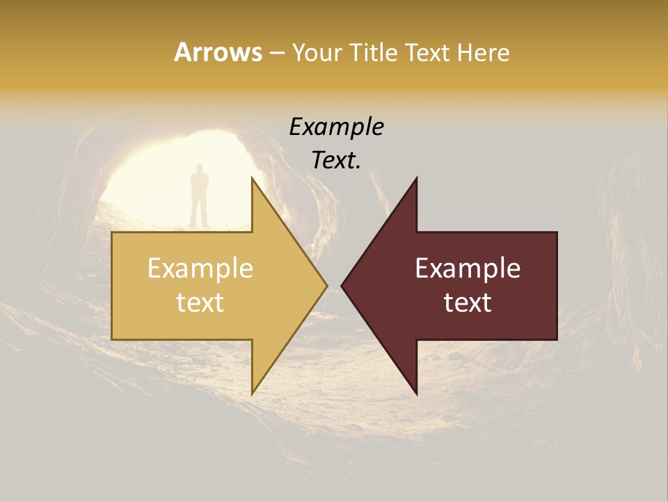 Person Autumn Serenity PowerPoint Template