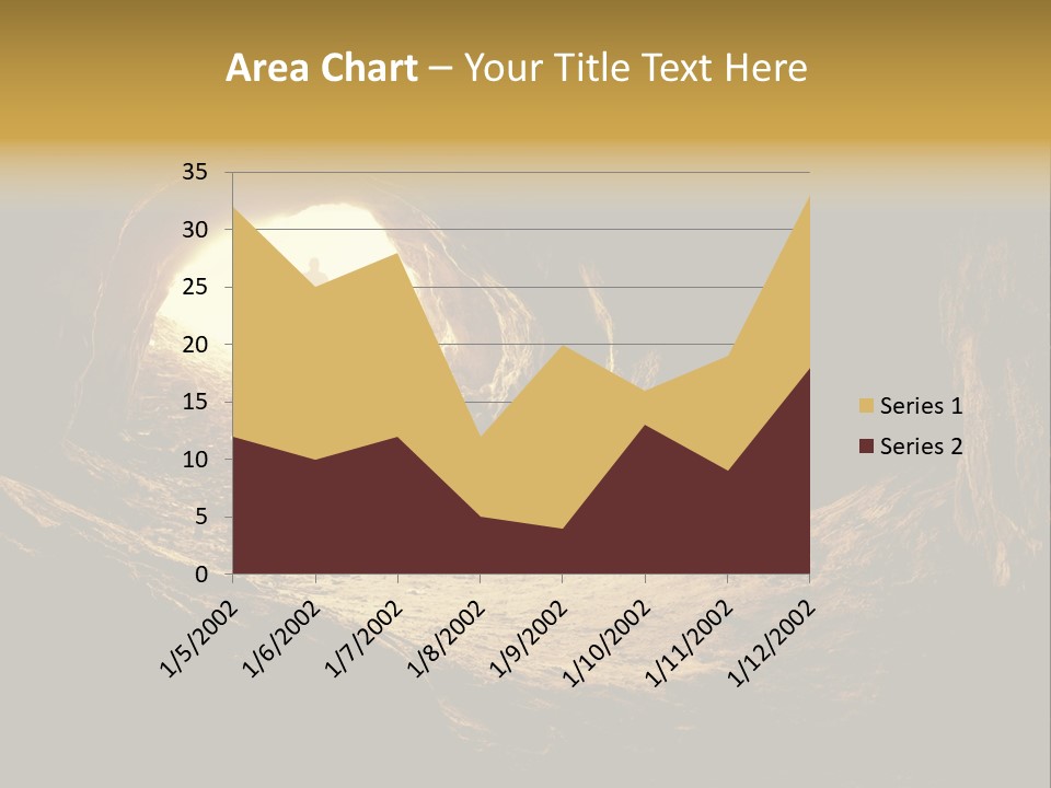 Person Autumn Serenity PowerPoint Template