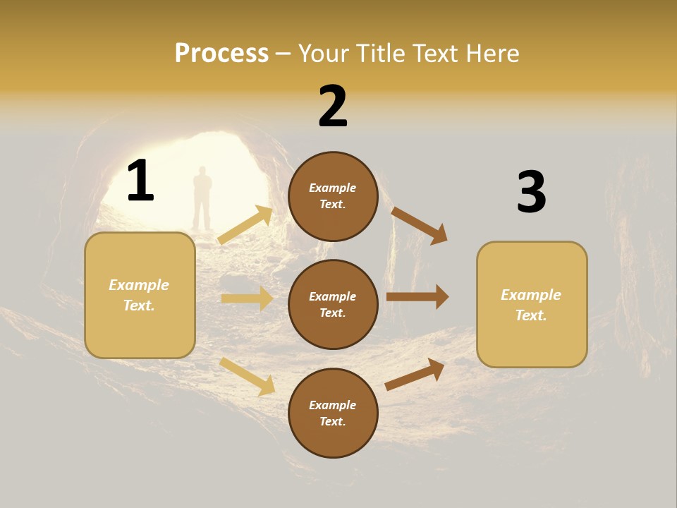 Person Autumn Serenity PowerPoint Template