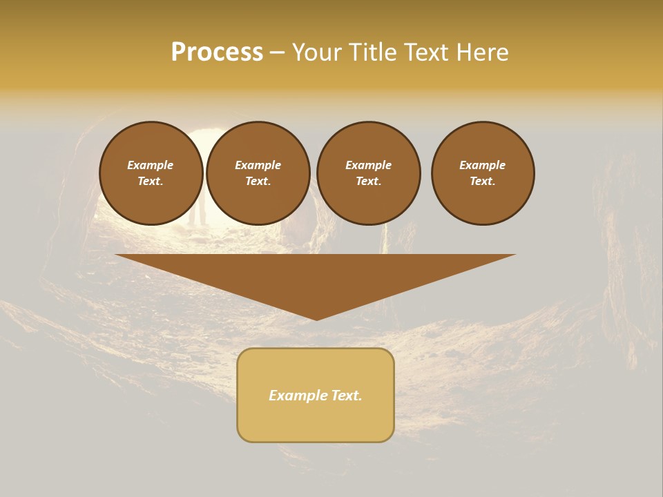 Person Autumn Serenity PowerPoint Template