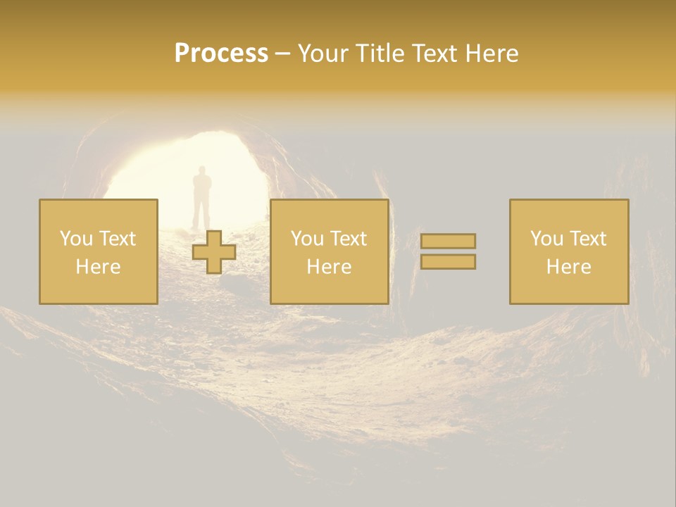 Person Autumn Serenity PowerPoint Template