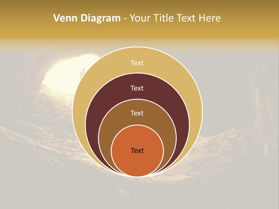 Person Autumn Serenity PowerPoint Template