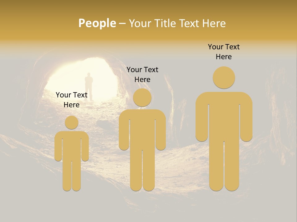 Person Autumn Serenity PowerPoint Template