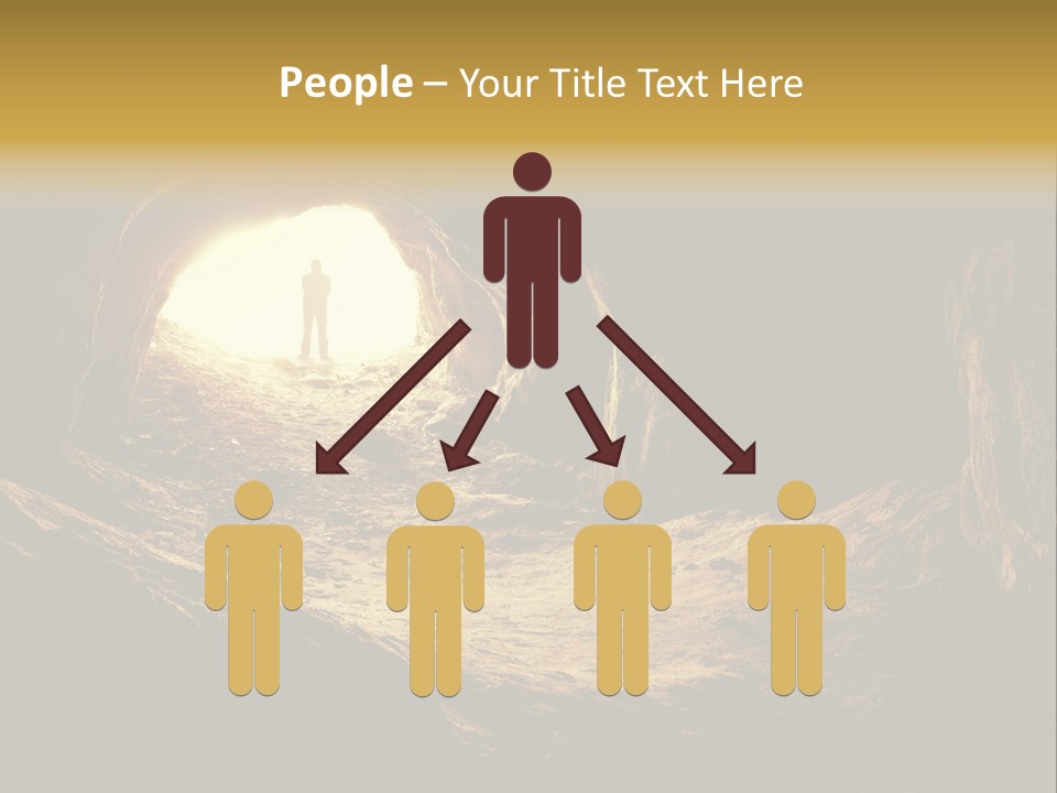 Person Autumn Serenity PowerPoint Template