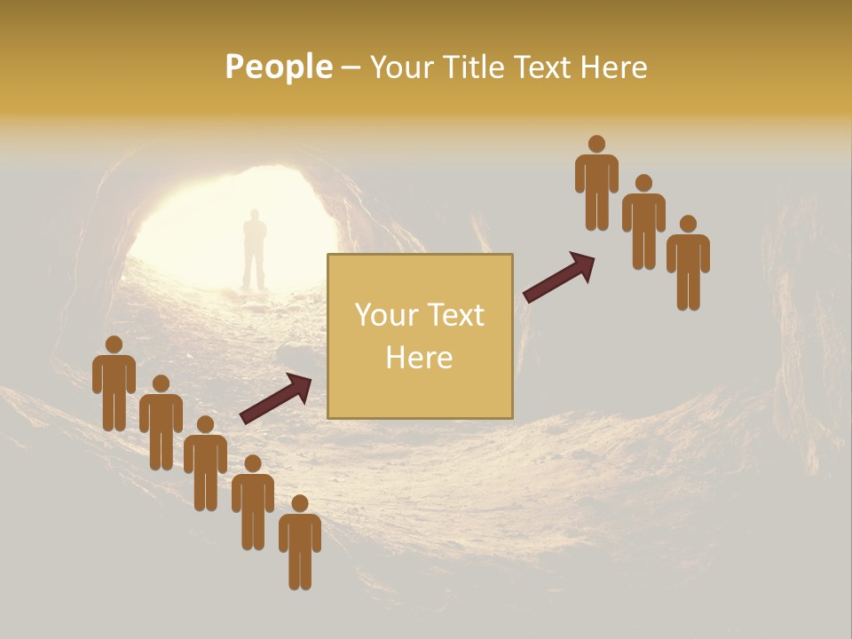 Person Autumn Serenity PowerPoint Template