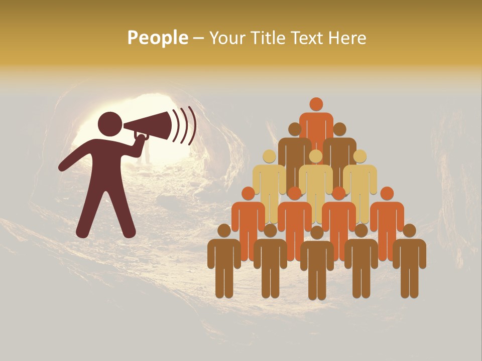 Person Autumn Serenity PowerPoint Template