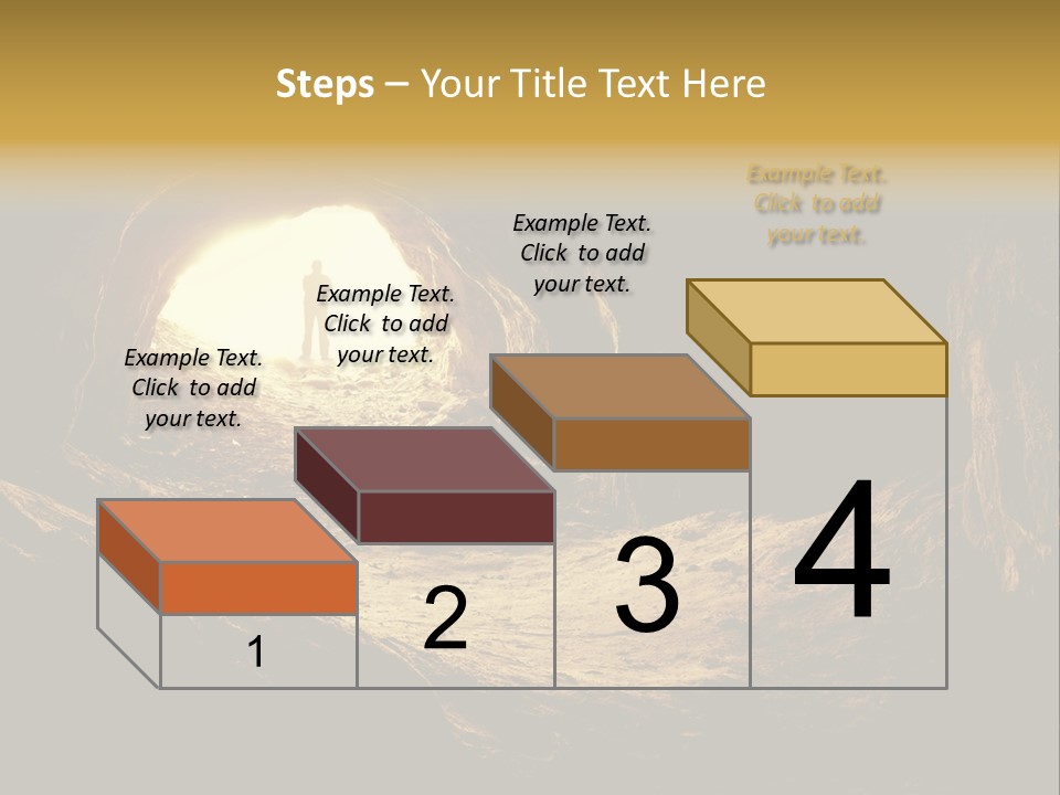 Person Autumn Serenity PowerPoint Template