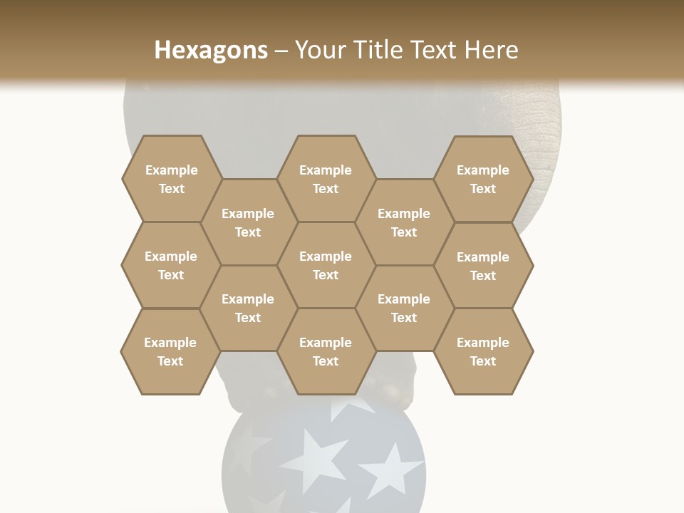 Humor Blue Metaphor PowerPoint Template