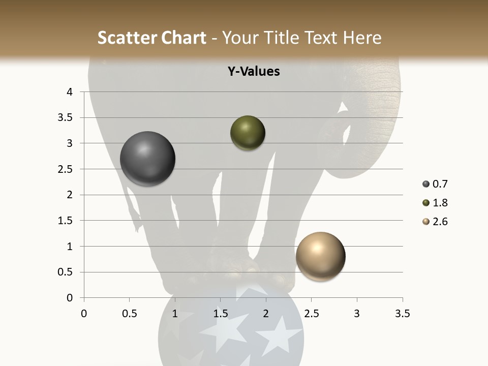 Humor Blue Metaphor PowerPoint Template