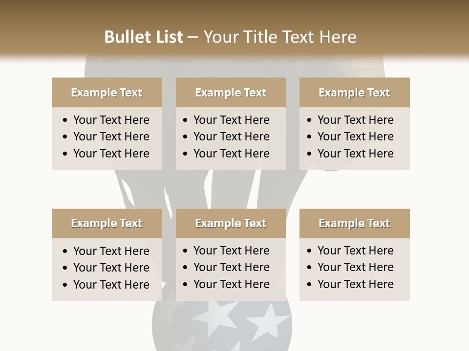 Humor Blue Metaphor PowerPoint Template