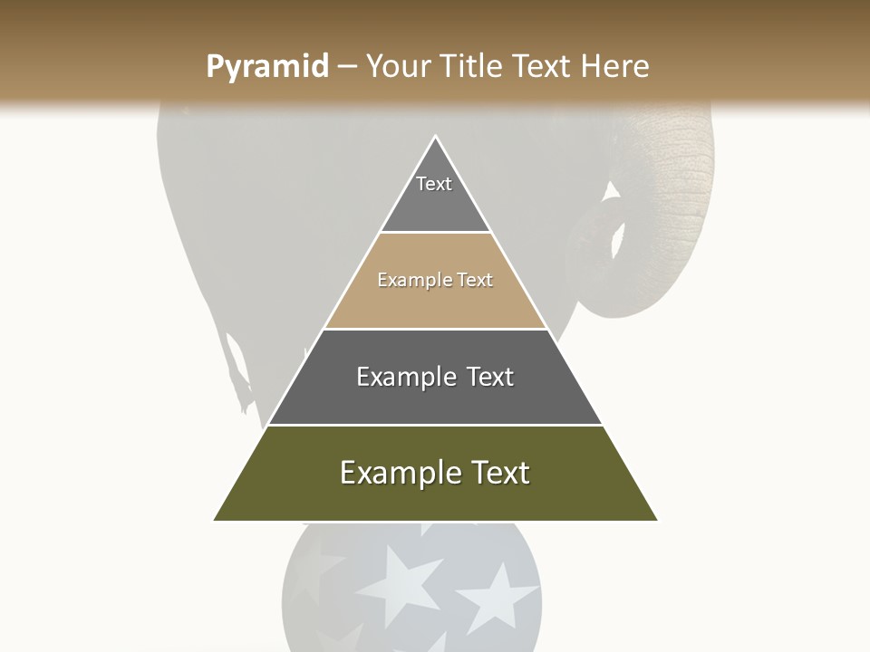 Humor Blue Metaphor PowerPoint Template