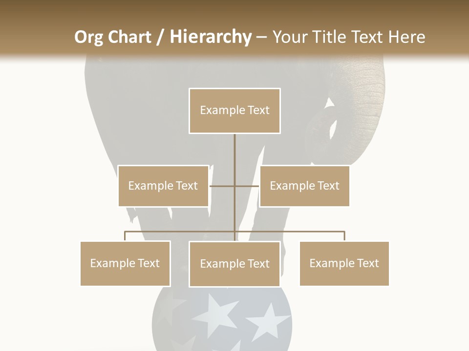 Humor Blue Metaphor PowerPoint Template