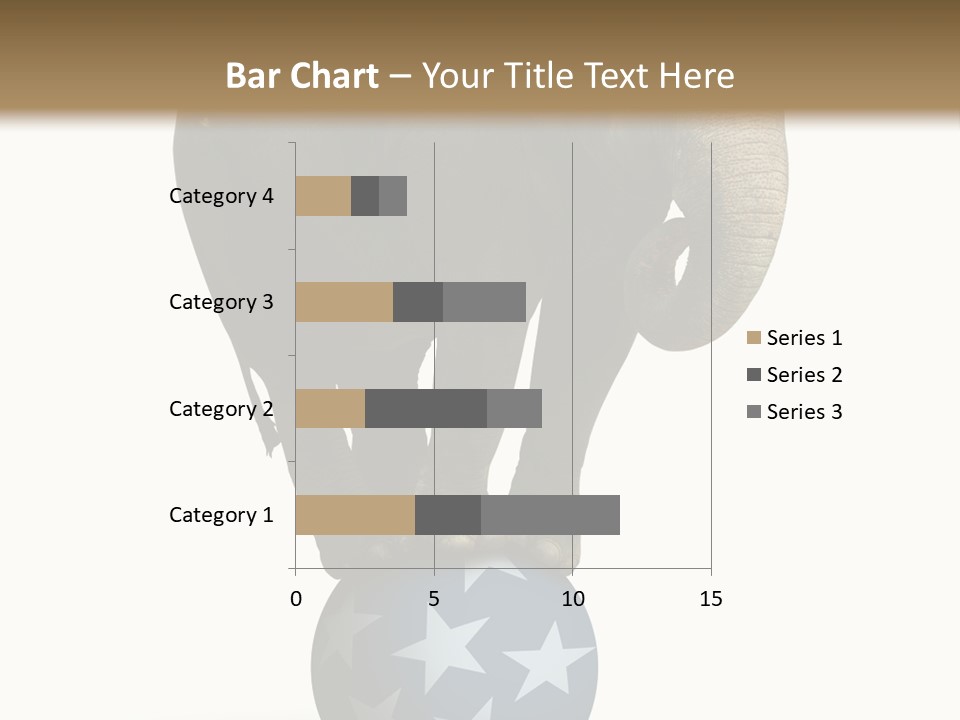 Humor Blue Metaphor PowerPoint Template