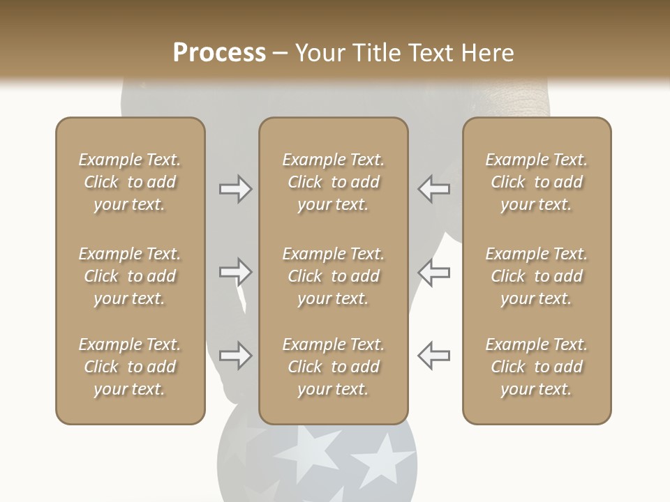 Humor Blue Metaphor PowerPoint Template