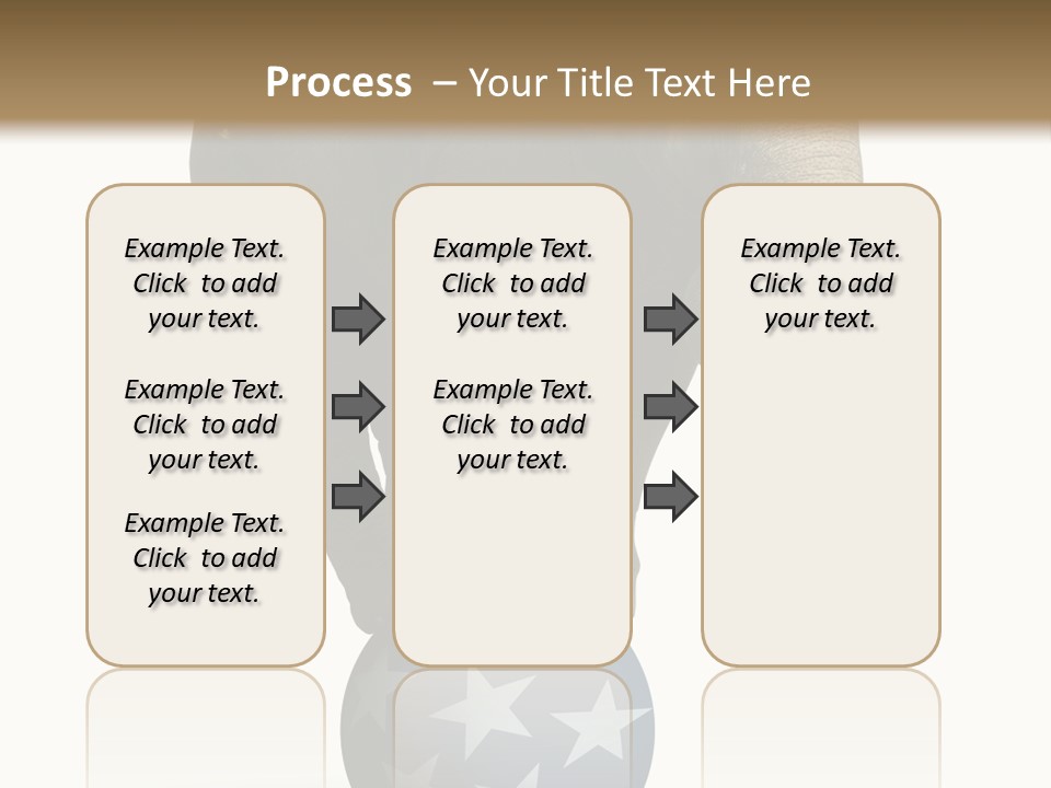 Humor Blue Metaphor PowerPoint Template