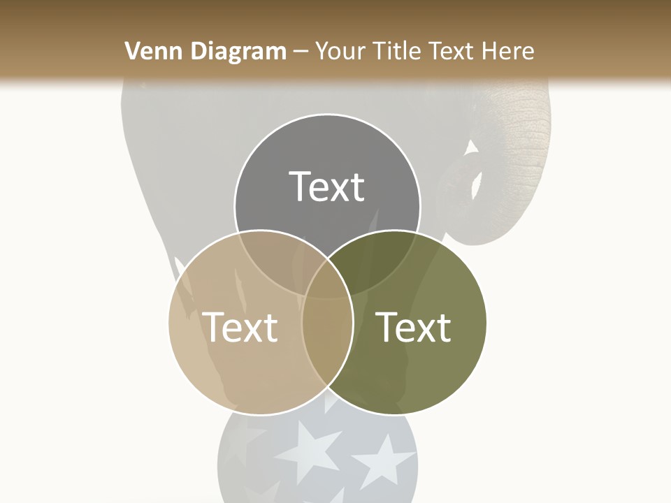 Humor Blue Metaphor PowerPoint Template