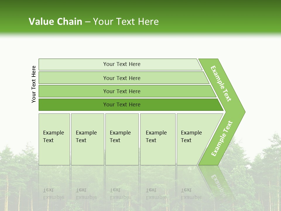 Tree Wood Sunny PowerPoint Template