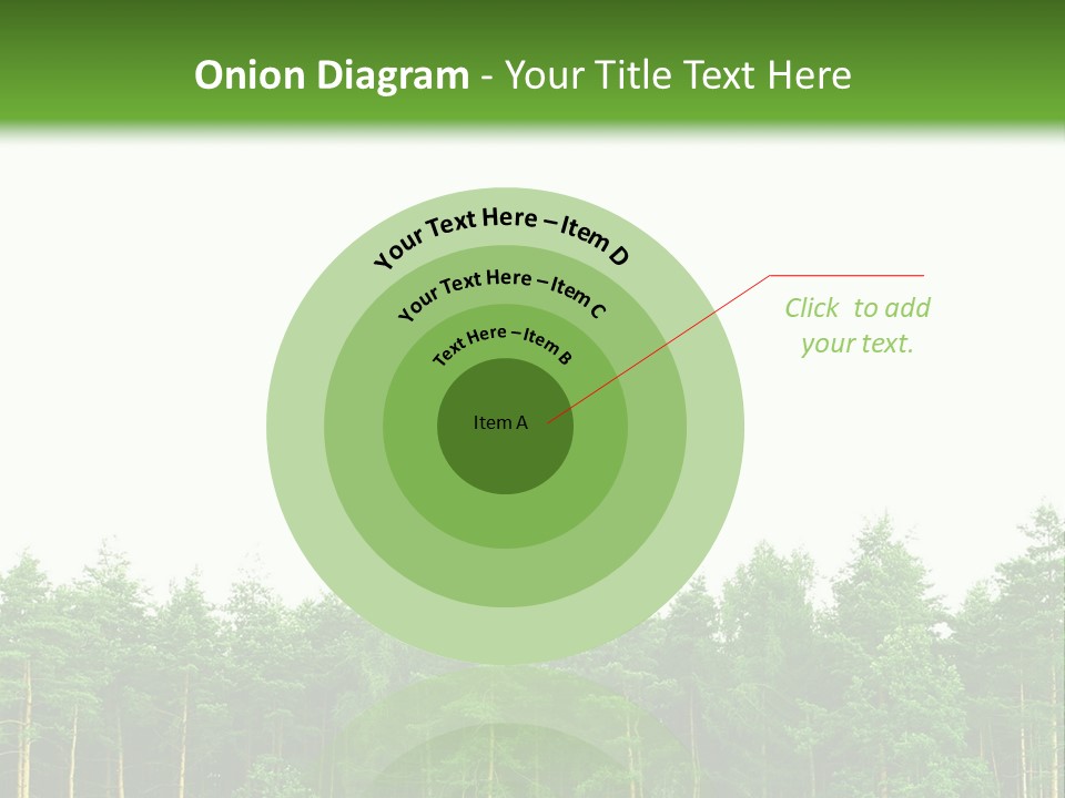 Tree Wood Sunny PowerPoint Template